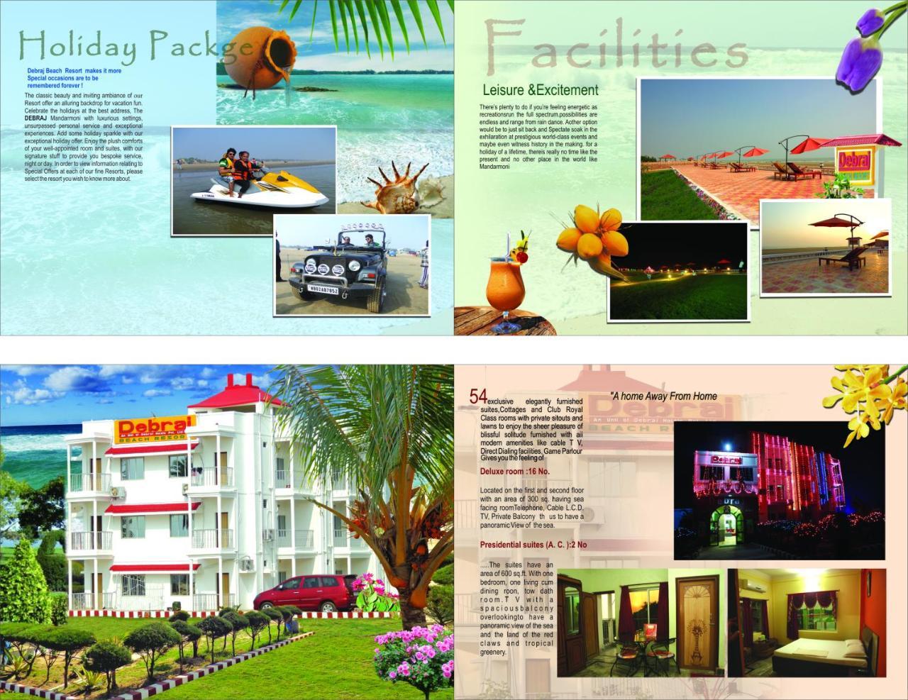 Debraj Beach Resort Mandarmani Exterior photo