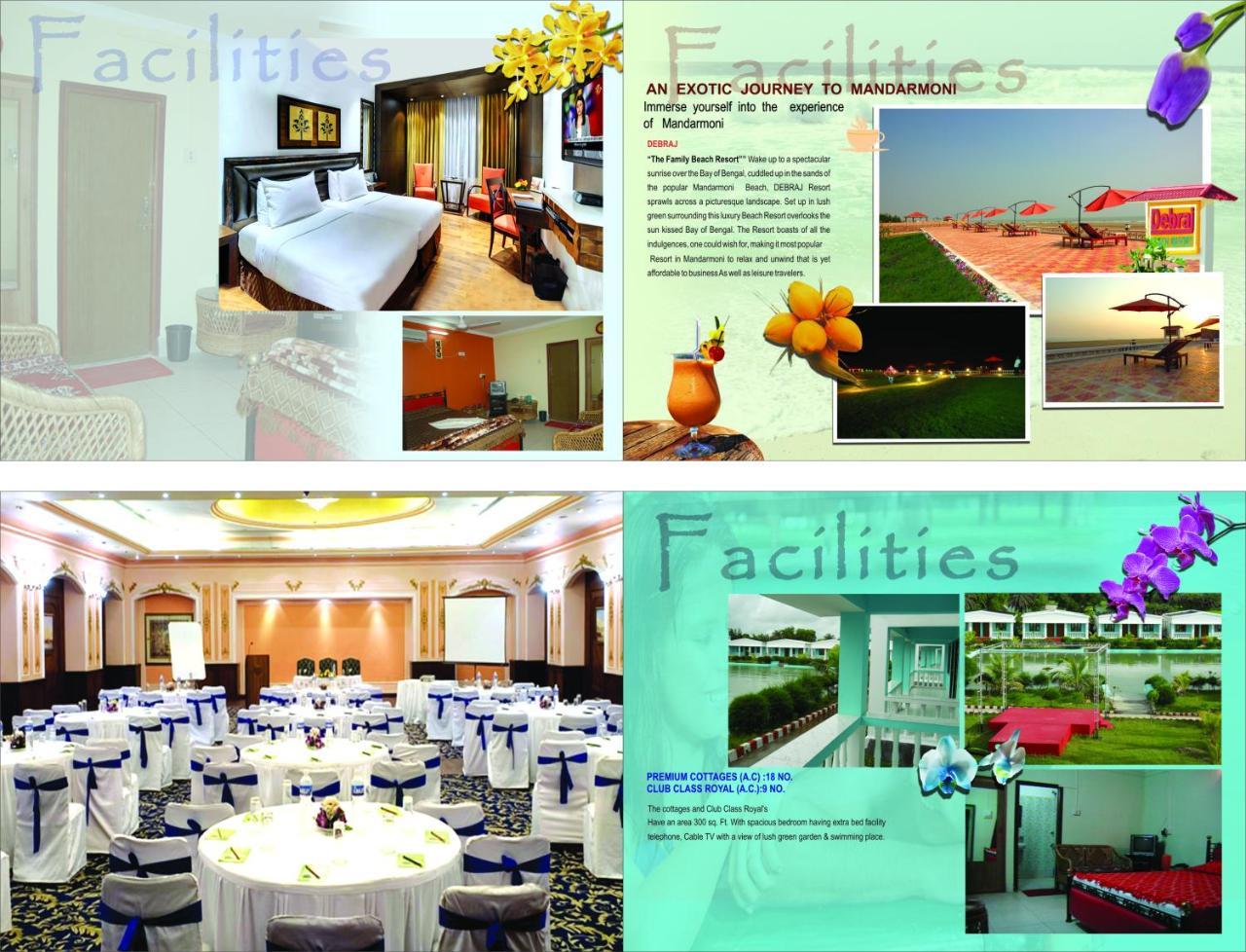 Debraj Beach Resort Mandarmani Exterior photo